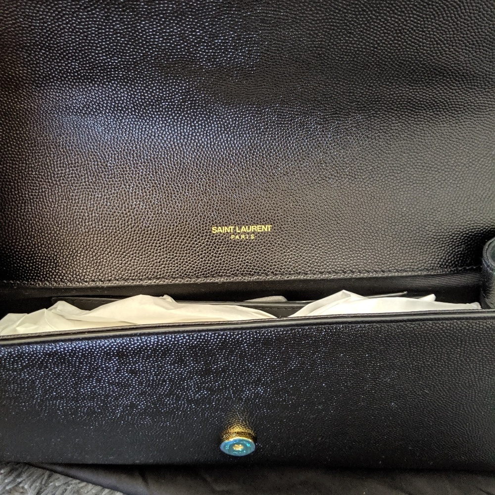 YSL Cassandre black clutch - Picture 3 of 7